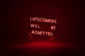 Eve De Haan - Late Comers will 'not' be admitted - Neon