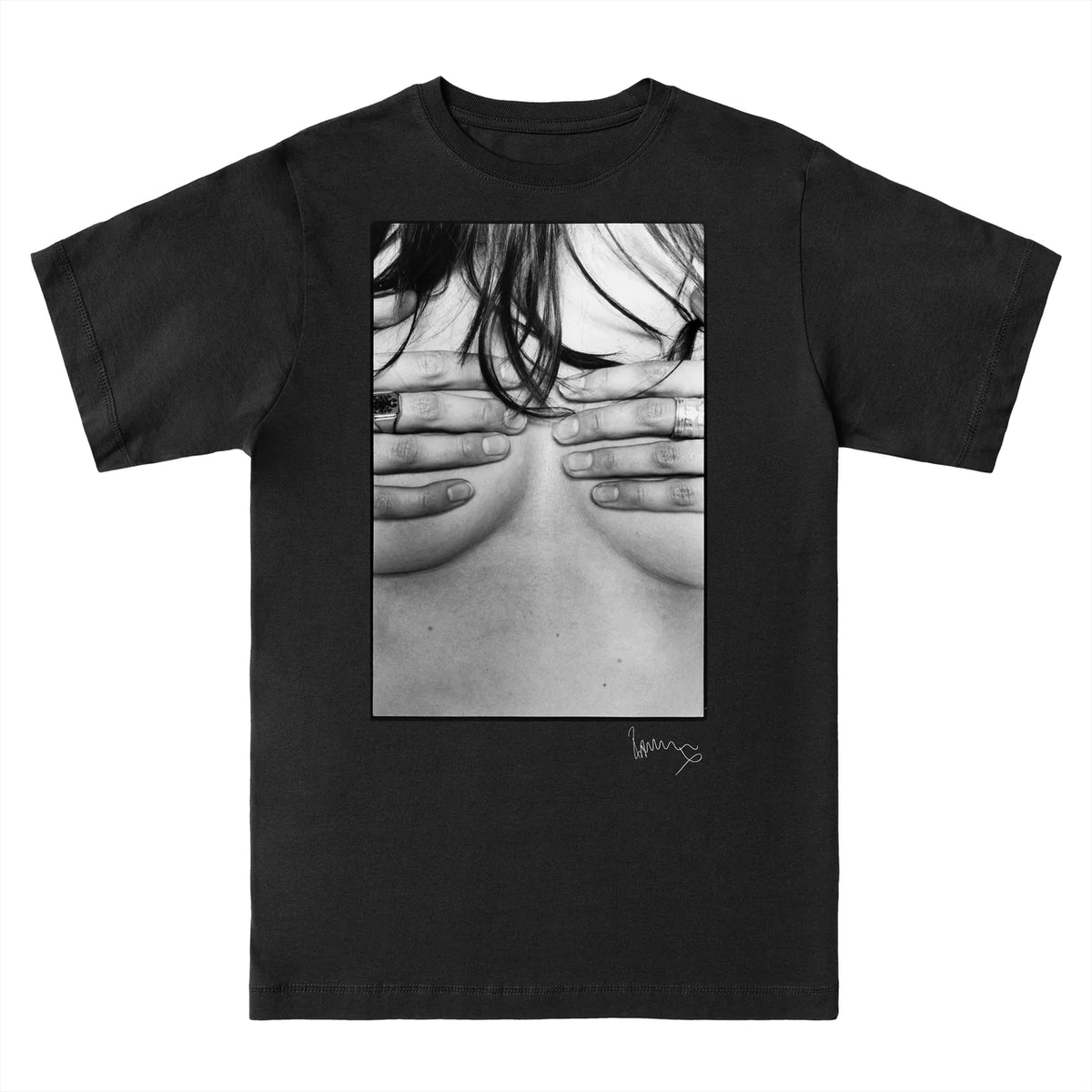 CLOSE UP: UNISEX PREMIUM CLASSIC T SHIRT- RANKIN BLACK