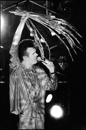 Stephen Wright - Waving flowers - The Smiths at Free Trade Hall Manchester 1984