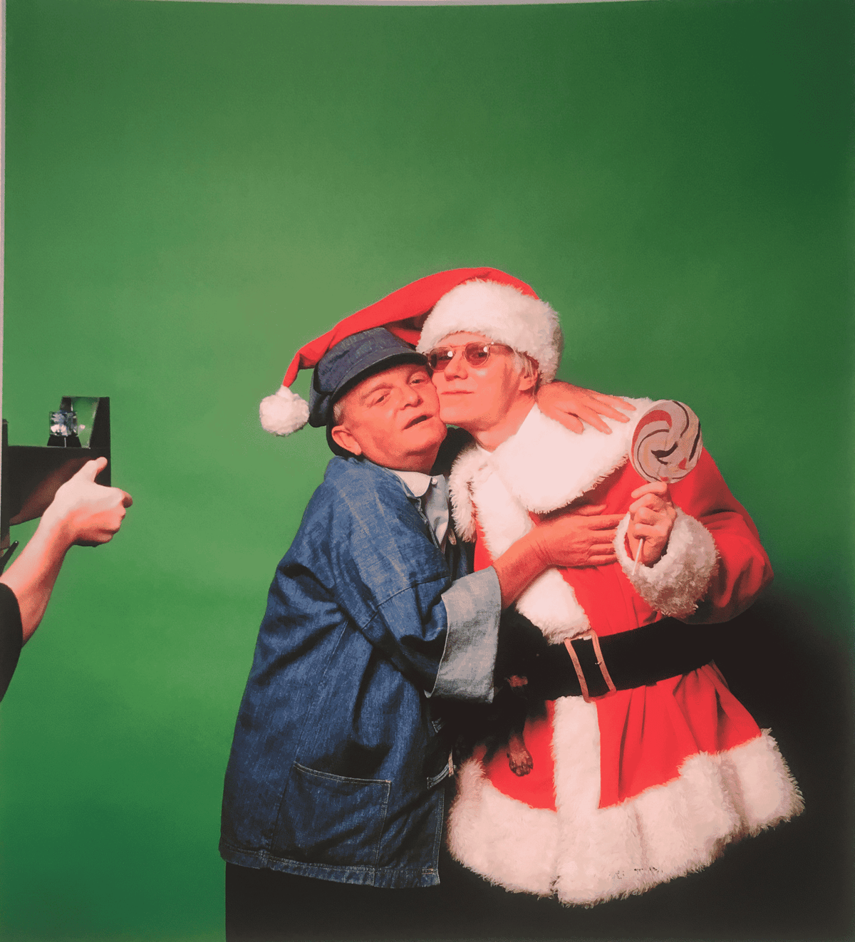 Andy Warhol Santa