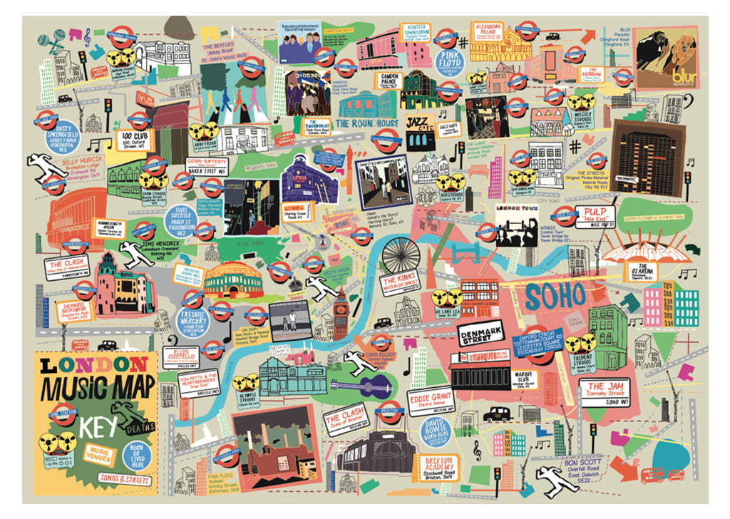 London Music Map - Nick Faber, RUDE