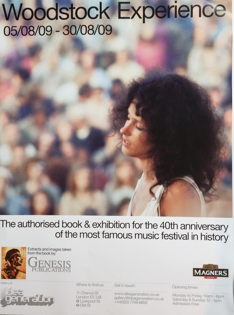 Woodstock Experience Exhibition Poster