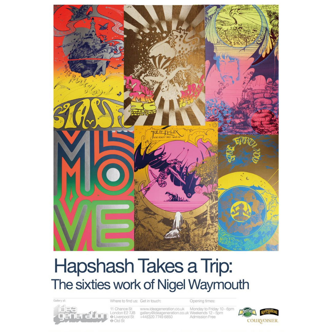 Hapshash Takes a Trip Exhibition Poster