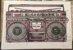 Boombox - Oli Fowler (Signed by the artist)