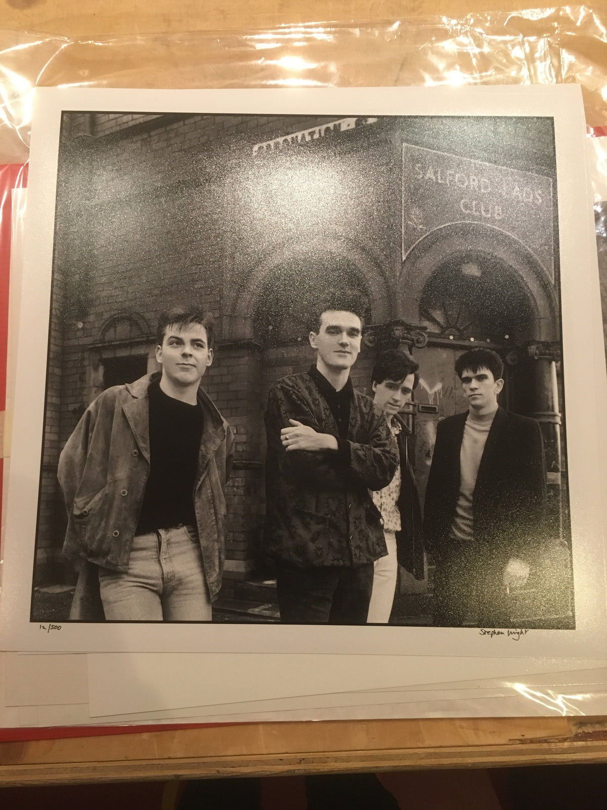 Stephen Wright - The Smiths - Salford Lads Club 1985 No.2