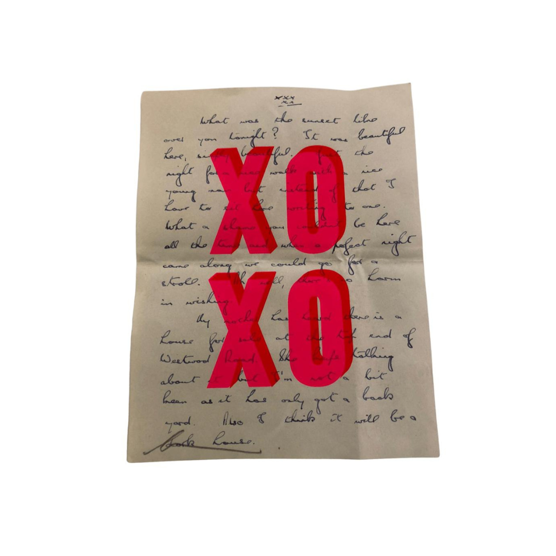 XOXO LOVE LETTER